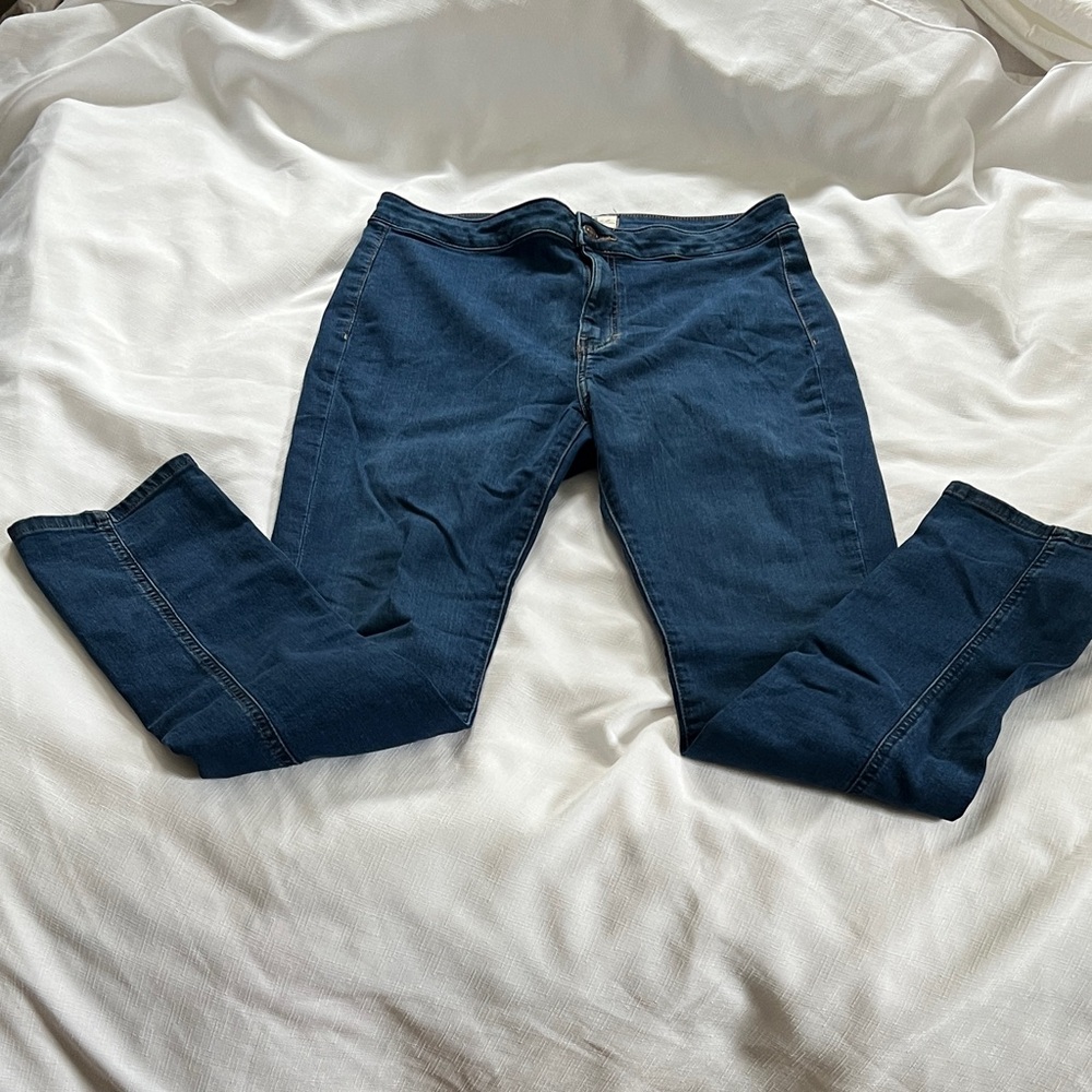 We The Free Blue Women Jeggings
